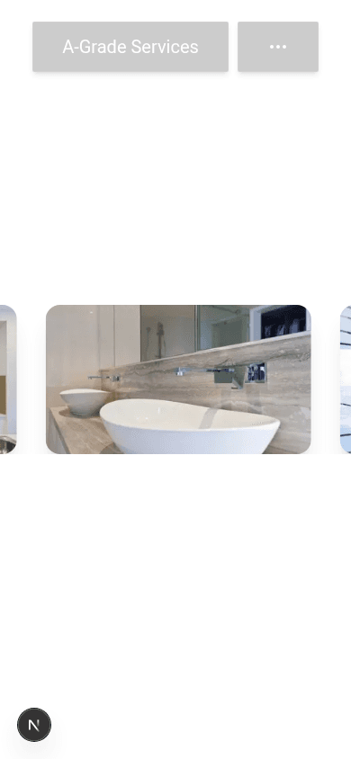 Mobile carousel — partial slides and no section framing