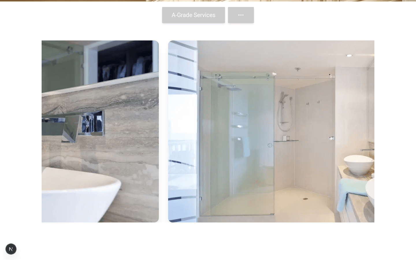 Desktop hover label only interaction